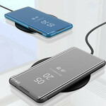 View Cover OnePlus Nord 2 5G Miroir et Simili Cuir View Cover OnePlus Nord 2 5G Miroir et Simili Cuir