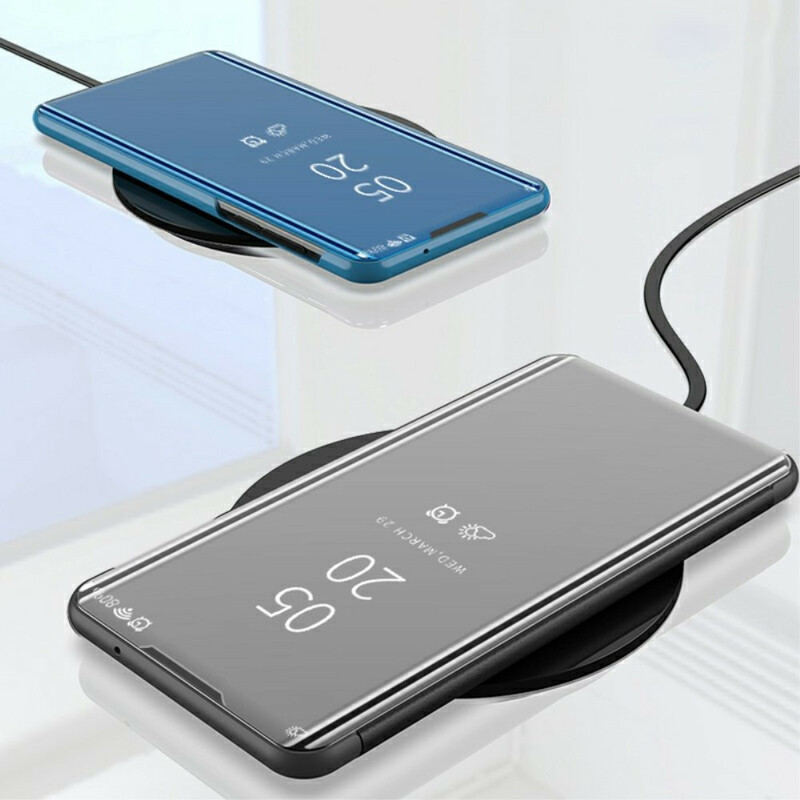 View Cover OnePlus Nord 2 5G Miroir et Simili Cuir View Cover OnePlus Nord 2 5G Miroir et Simili Cuir