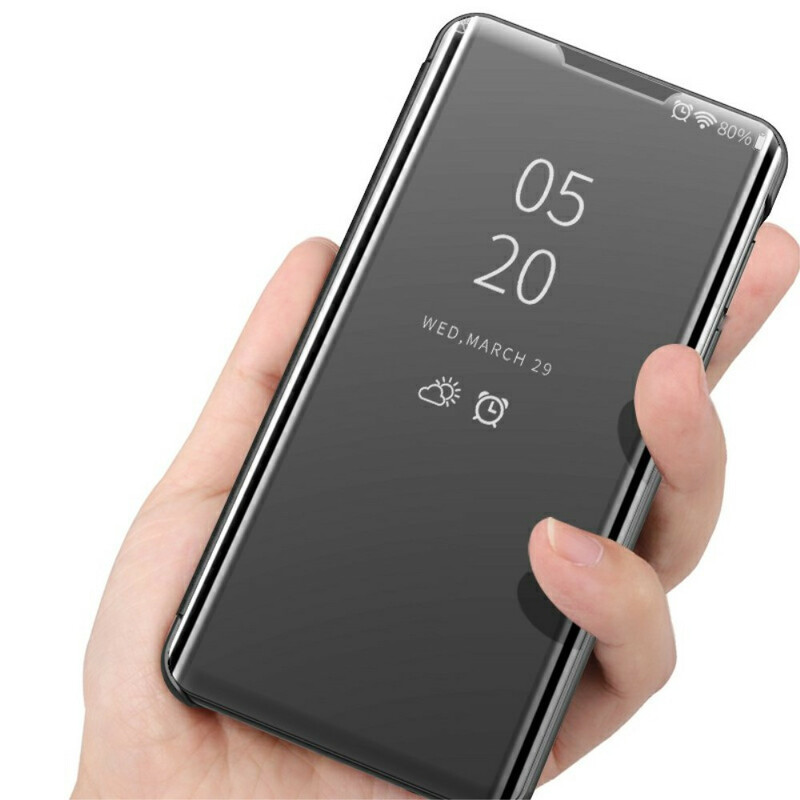 View Cover OnePlus Nord 2 5G Miroir et Simili Cuir View Cover OnePlus Nord 2 5G Miroir et Simili Cuir