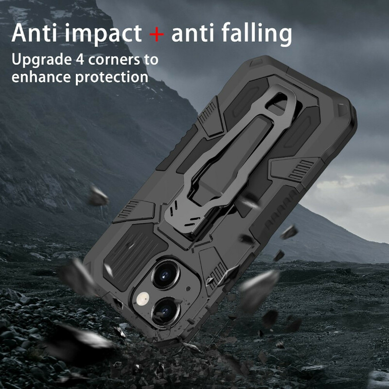 Coque iPhone 13 Robot avec Pince Ceinture Coque iPhone 13 Robot avec Pince Ceinture