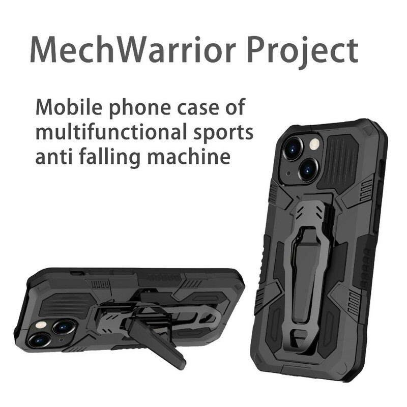Coque iPhone 13 Robot avec Pince Ceinture Coque iPhone 13 Robot avec Pince Ceinture