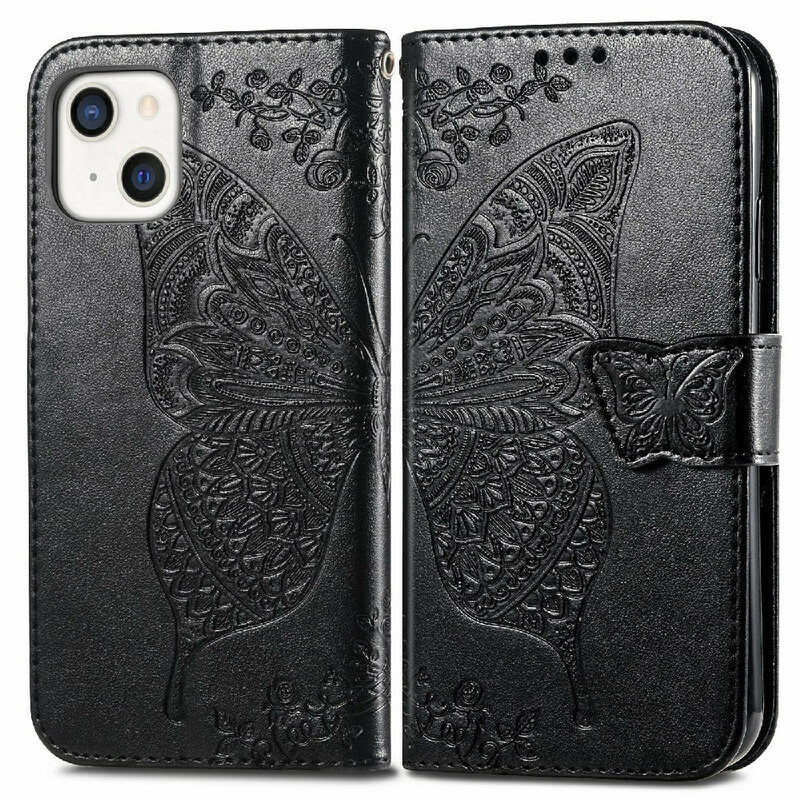 Housse iPhone 13 Demi Papillons Housse iPhone 13 Demi Papillons