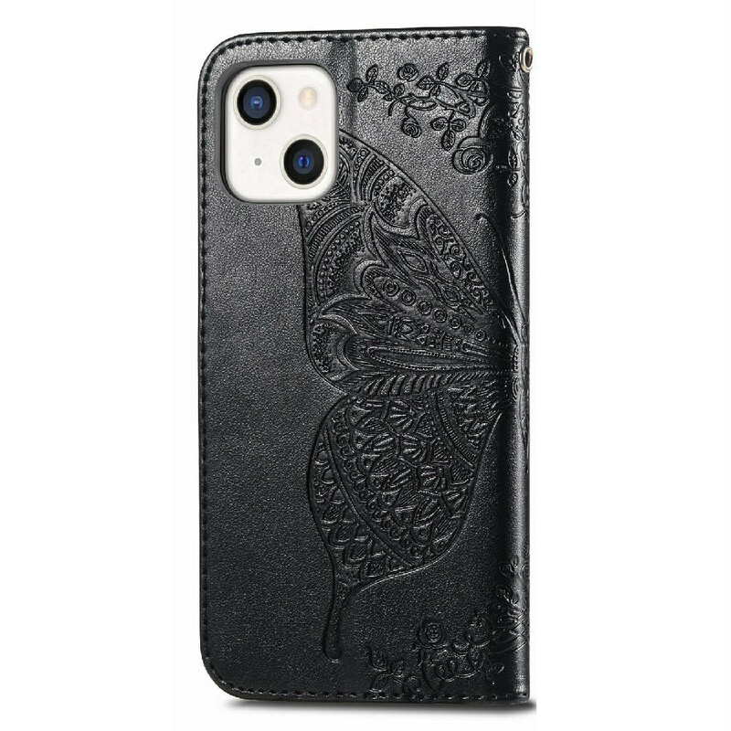 Housse iPhone 13 Demi Papillons Housse iPhone 13 Demi Papillons