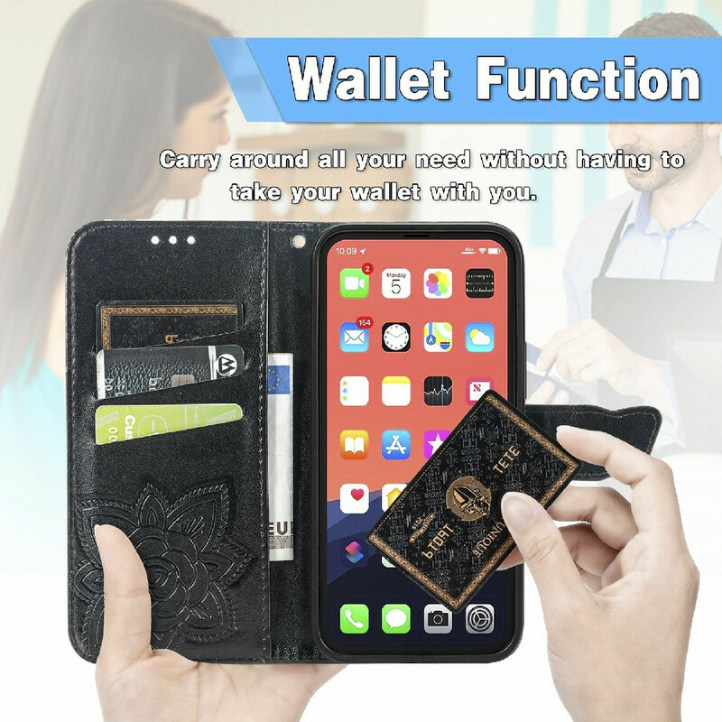 Housse iPhone 13 Demi Papillons Housse iPhone 13 Demi Papillons