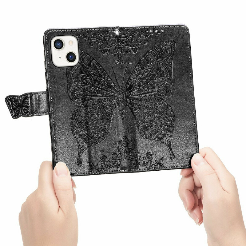 Housse iPhone 13 Demi Papillons Housse iPhone 13 Demi Papillons