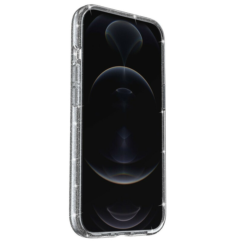 Coque iPhone 13 Transparente Paillettes Coque iPhone 13 Transparente Paillettes