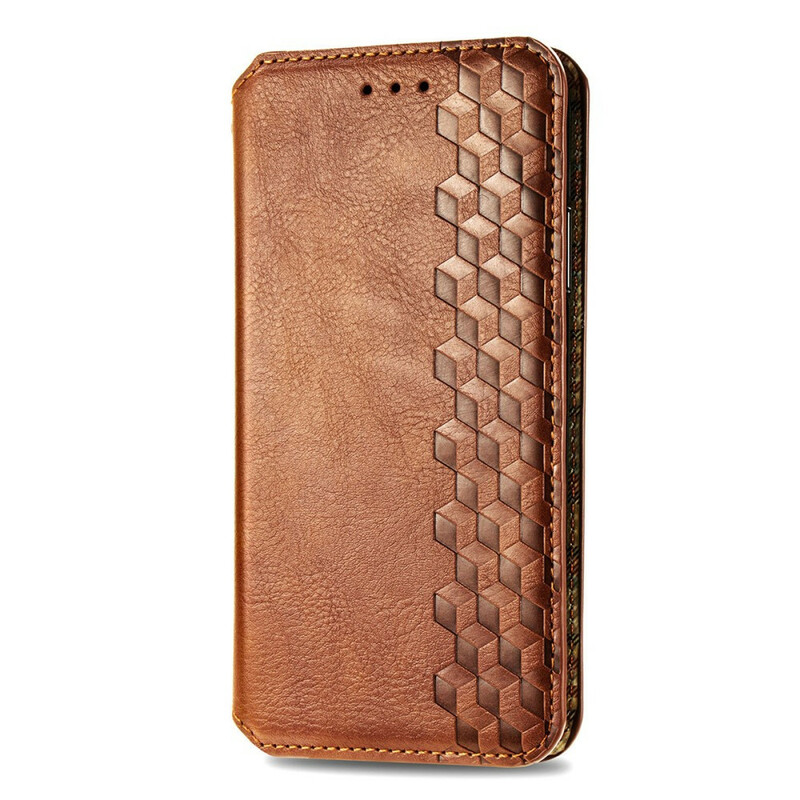 Flip Cover OnePlus Nord 2 5G Effet Cuir Texture Diamant Flip Cover OnePlus Nord 2 5G Effet Cuir Texture Diamant