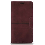 Flip Cover iPhone 13 Style Cuir Couture Fermoir Magnétique Flip Cover iPhone 13 Style Cuir Couture Fermoir Magnétique