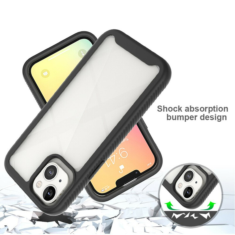 Coque iPhone 13 Conception Hybride Rebords Silicone Coque iPhone 13 Conception Hybride Rebords Silicone