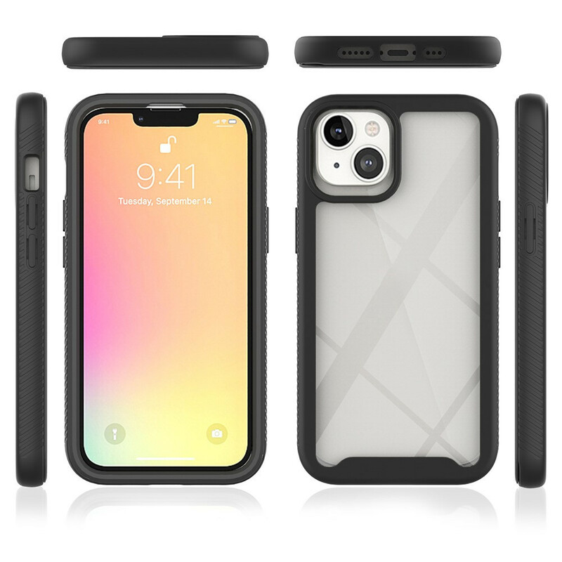 Coque iPhone 13 Conception Hybride Rebords Silicone Coque iPhone 13 Conception Hybride Rebords Silicone