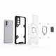 Coque OnePlus Nord 2 5G Nid d'Abeille avec Anneau Coque OnePlus Nord 2 5G Nid d'Abeille avec Anneau