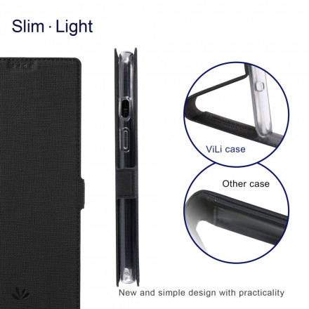 Flip Cover OnePlus Nord 2 5G Texturée VILI DMX Flip Cover OnePlus Nord 2 5G Texturée VILI DMX