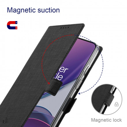 Flip Cover OnePlus Nord 2 5G Texturée VILI DMX Flip Cover OnePlus Nord 2 5G Texturée VILI DMX