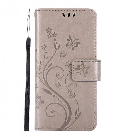 Housse iPhone 13 Papillons dans les Fleurs Housse iPhone 13 Papillons dans les Fleurs