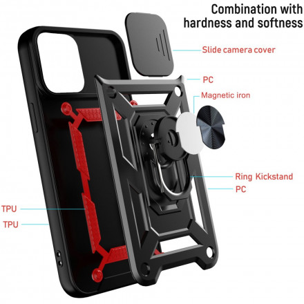 Coque iPhone 13 Support et Protège-Lentilles Design Coque iPhone 13 Support et Protège-Lentilles Design