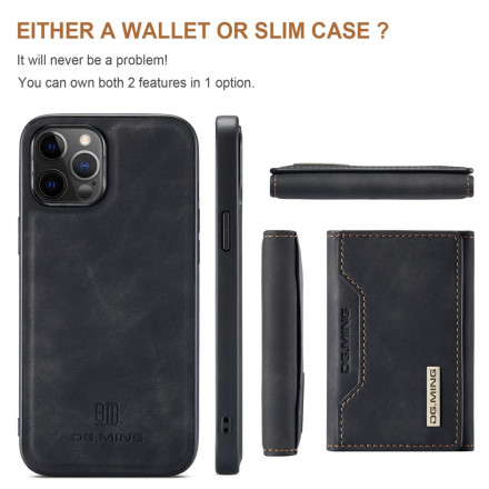 Coque iPhone 13 Porte-Cartes Détachable DG.MING Coque iPhone 13 Porte-Cartes Détachable DG.MING