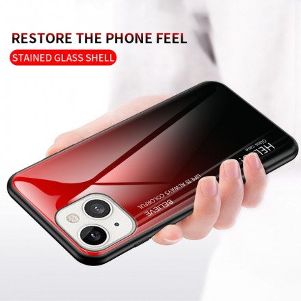 Coque iPhone 13 Verre Trempé Hello Coque iPhone 13 Verre Trempé Hello