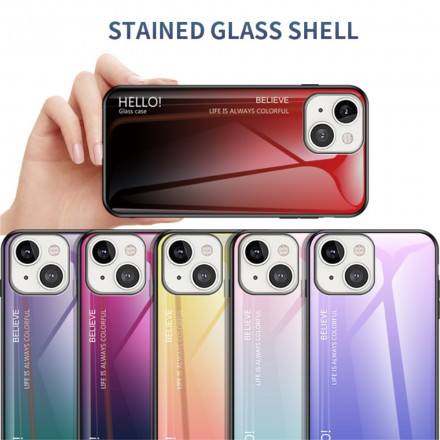 Coque iPhone 13 Verre Trempé Hello Coque iPhone 13 Verre Trempé Hello