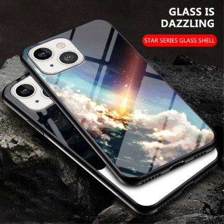 Coque iPhone 13 Verre Trempé Starry Sky Coque iPhone 13 Verre Trempé Starry Sky