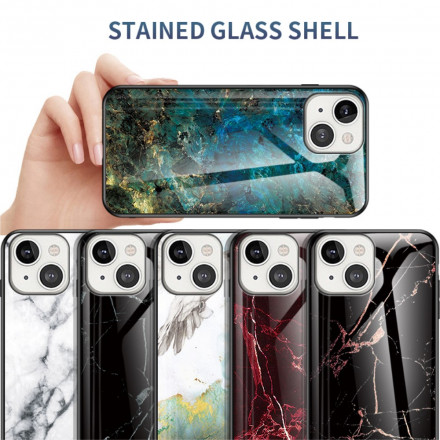 Coque iPhone 13 Verre Trempé Marble Colors Coque iPhone 13 Verre Trempé Marble Colors