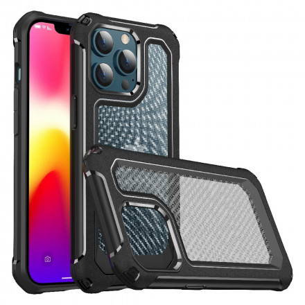 Coque iPhone 13 Transparente Texture Fibre Carbone Coque iPhone 13 Transparente Texture Fibre Carbone