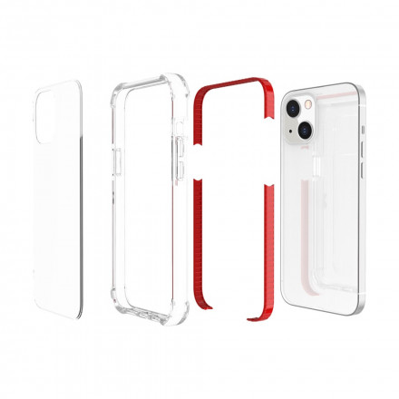 Coque iPhone 13 Transparente Rebords Silicone Coque iPhone 13 Transparente Rebords Silicone