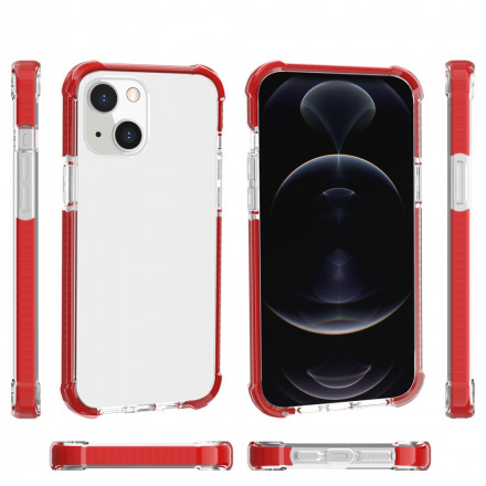 Coque iPhone 13 Transparente Rebords Silicone Coque iPhone 13 Transparente Rebords Silicone