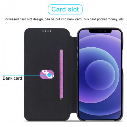 Flip Cover iPhone 13 Effet Cuir Simple LC.IMEEKE Flip Cover iPhone 13 Effet Cuir Simple LC.IMEEKE