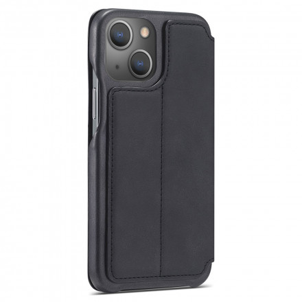 Flip Cover iPhone 13 Effet Cuir Simple LC.IMEEKE Flip Cover iPhone 13 Effet Cuir Simple LC.IMEEKE
