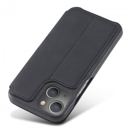 Flip Cover iPhone 13 Effet Cuir Simple LC.IMEEKE Flip Cover iPhone 13 Effet Cuir Simple LC.IMEEKE