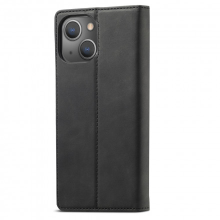Flip Cover iPhone 13 LC.IMEEKE Effet Cuir Flip Cover iPhone 13 LC.IMEEKE Effet Cuir