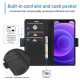 Housse iPhone 13 Double Fermoir LC.IMEEKE Housse iPhone 13 Double Fermoir LC.IMEEKE