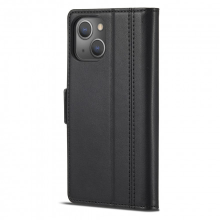 Housse iPhone 13 Double Fermoir LC.IMEEKE Housse iPhone 13 Double Fermoir LC.IMEEKE