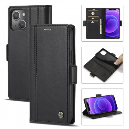 Housse iPhone 13 Double Fermoir LC.IMEEKE Housse iPhone 13 Double Fermoir LC.IMEEKE