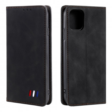 Flip Cover iPhone 13 Style Cuir Tricolore Flip Cover iPhone 13 Style Cuir Tricolore