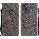 Housse iPhone 13 Papillons Géants à Lanière Housse iPhone 13 Papillons Géants à Lanière