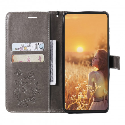 Housse iPhone 13 Papillons Géants à Lanière Housse iPhone 13 Papillons Géants à Lanière