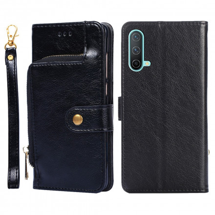 Housse OnePlus Nord CE 5G Porte-monnaie Zippé Housse OnePlus Nord CE 5G Porte-monnaie Zippé