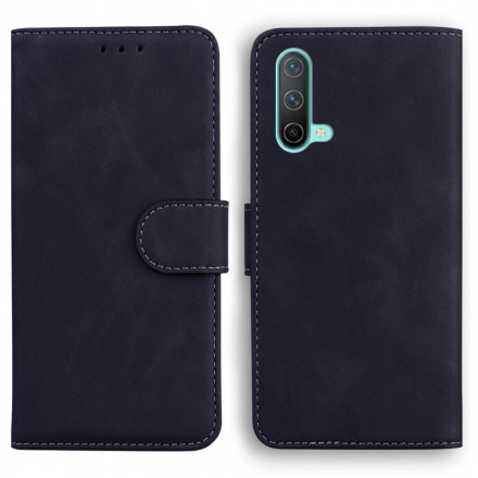 Housse OnePlus Nord CE 5G Effet Cuir Monochrome Housse OnePlus Nord CE 5G Effet Cuir Monochrome