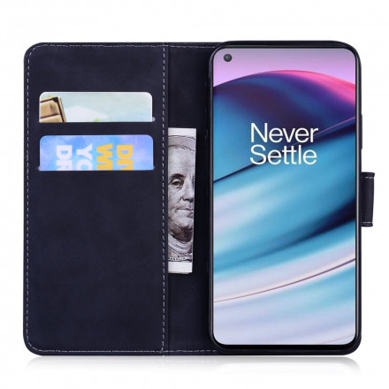 Housse OnePlus Nord CE 5G Effet Cuir Monochrome Housse OnePlus Nord CE 5G Effet Cuir Monochrome