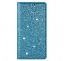 Flip Cover iPhone 13 Style Paillettes