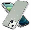 Coque iPhone 13 Transparente Design Paillettes