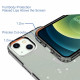 Coque iPhone 13 Transparente Design Paillettes