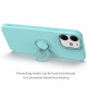 Coque iPhone 13 Silicone avec Support et Lanière Coque iPhone 13 Silicone avec Support et Lanière