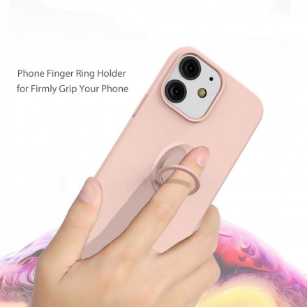 Coque iPhone 13 Silicone avec Support et Lanière Coque iPhone 13 Silicone avec Support et Lanière