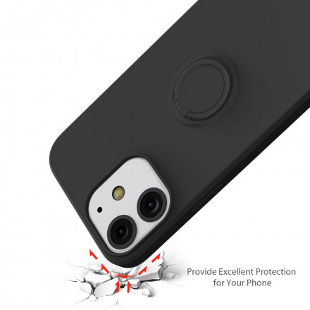 Coque iPhone 13 Silicone avec Support et Lanière Coque iPhone 13 Silicone avec Support et Lanière