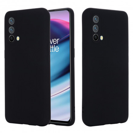 Coque OnePlus Nord CE 5G Silicone Liquide Avec Lanière Coque OnePlus Nord CE 5G Silicone Liquide Avec Lanière