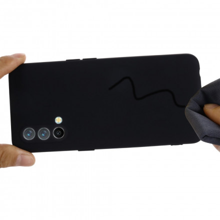 Coque OnePlus Nord CE 5G Silicone Liquide Avec Lanière