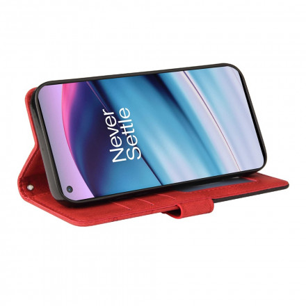 Housse OnePlus Nord CE 5G Simili Cuir Bicolore Signature