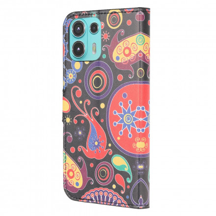 Housse Motorola Edge 20 Lite Design Galaxie Housse Motorola Edge 20 Lite Design Galaxie